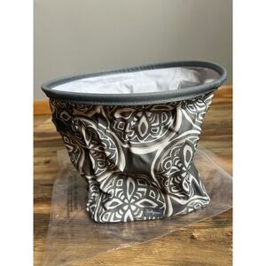 Thirty One mini storage‎ bin woodblock whimsy collage, office home